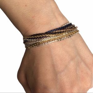 Milor 925 Stirling Silver Italian Chain Bracelet